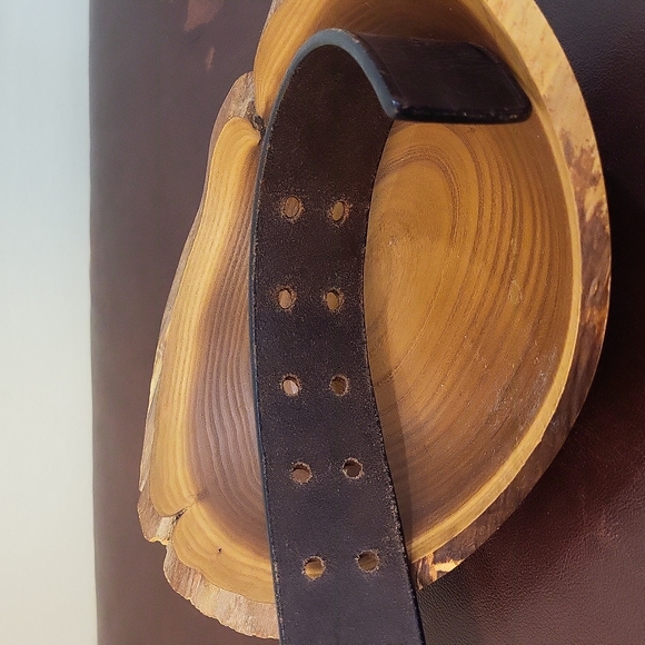 Vintage Boy London All Bovine Leather Belt Handmade in Spain - Picture 4 of 12